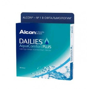 DAILIES AQUA COMFORT PLUS ЛИНЗА КОНТАКТНАЯ 8.7 -3,50 (30PK)