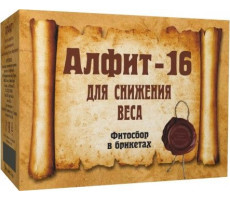 АЛФИТ-16 СБОР Д/СНИЖЕНИЯ ВЕСА 2Г. №30Х2 (120Г.)