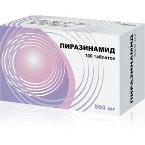 ПИРАЗИНАМИД 500МГ. №100 ТАБ. /ОЗОН/