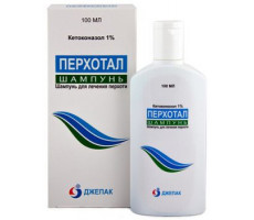 ПЕРХОТАЛ 1% 100МЛ. ШАМПУНЬ ФЛ.