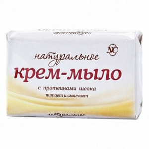МЫЛО-КРЕМ ПРОТЕИНЫ ШЕЛКА 90Г. /НК/НЕВСКАЯ КОСМЕТИКА/