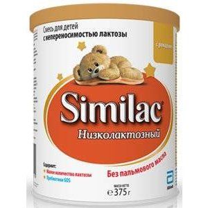 СИМИЛАК НИЗКОЛАКТОЗНЫЙ СМЕСЬ Д/ДЕТЕЙ 375Г. [SIMILAC]