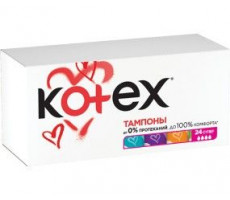 КОТЕКС ТАМПОНЫ СУПЕР №24 СИЛКИ КОВЕР УЛЬТРА СОРБ [KOTEX]