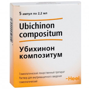 УБИХИНОН КОМПОЗИТУМ 2,2МЛ. №5 Р-Р Д/В/М ГОМЕОПАТ. АМП.