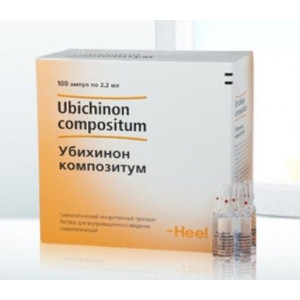 УБИХИНОН КОМПОЗИТУМ 2,2МЛ. №100 Р-Р Д/В/М ГОМЕОПАТ. АМП.
