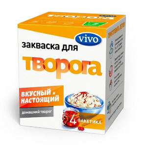 ВИВО ЗАКВАСКА ТВОРОГ 0,5Г. №4 ПАК. [VIVO]