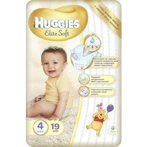 ХАГГИС ПОДГУЗНИКИ ЭЛИТ СОФТ 4 8-14КГ №19 [HUGGIES]