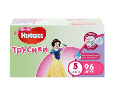 ХАГГИС ТРУСИКИ-ПОДГУЗНИКИ 13-17КГ. №96 Д/ДЕВ. (5) [HUGGIES]