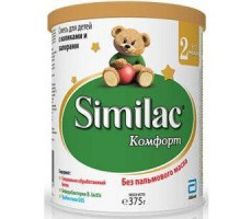 СИМИЛАК КОМФОРТ 2 СМЕСЬ Д/ДЕТЕЙ 375Г. 6-12МЕС. [SIMILAC]