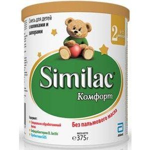 СИМИЛАК КОМФОРТ 2 СМЕСЬ Д/ДЕТЕЙ 375Г. 6-12МЕС. [SIMILAC]