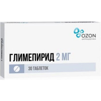 ГЛИМЕПИРИД 2МГ. №30 ТАБ. /ОЗОН/