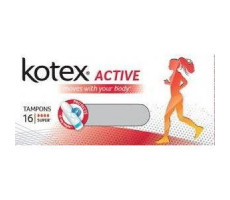 КОТЕКС ТАМПОНЫ АКТИВ СУПЕР №16 [KOTEX]