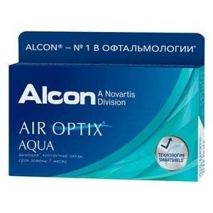 AIR OPTIX AQUA ЛИНЗА КОНТАКТНАЯ -3,25 8.6 (3PK)