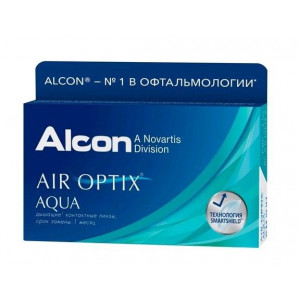 AIR OPTIX AQUA ЛИНЗА КОНТАКТНАЯ -2,75 8.6 (3PK)