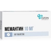 МЕМАНТИН 10МГ. №60 ТАБ. П/П/О /АТОЛЛ/ОЗОН/
