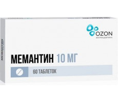МЕМАНТИН 10МГ. №60 ТАБ. П/П/О /АТОЛЛ/ОЗОН/