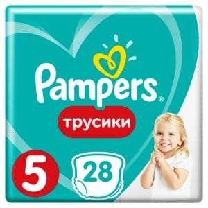 ПАМПЕРС ПОДГУЗН. ПАНТС ТРУСИКИ ЮНИОР 12-18КГ №28 [PAMPERS]