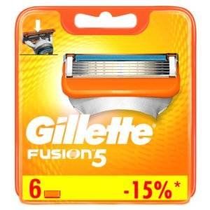ЖИЛЛЕТ КАССЕТЫ ФЬЮЖН №6 [GILLETTE]
