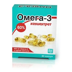 ОМЕГА-3 60% 1000МГ. №80 КАПС. /РЕАЛКАПС/