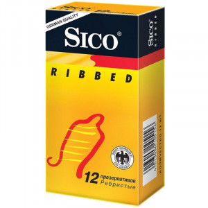 СИКО ПРЕЗЕРВАТИВ RIBBED №12 РЕБРИСТЫЕ [SICO]