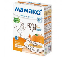 МАМАКО СУП-КРЕМ 150Г. ТЫКВА+КОЗЬЕ МОЛ. 8+МЕС. [MAMAKO]