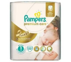 ПАМПЕРС ПОДГУЗН. ПРЕМИУМ КЕА 1 Д/НОВОРОЖД. 2-5КГ №22 [PAMPERS]