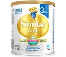 СИМИЛАК ГОЛД 3 СМЕСЬ Д/ДЕТЕЙ 400Г. 12+МЕС. [SIMILAC]