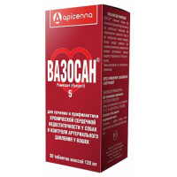 АПИЦЕННА ВАЗОСАН 5МГ. №30 ТАБ. (ВЕТ.) [APICENNA]