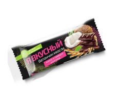 Я ВКУСНЫЙ БАТОНЧИК МЮСЛИ КОКОС ТЕМНЫЙ ШОКОЛАД 25Г.