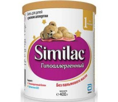 СИМИЛАК 1 ГИПОАЛЛЕРГЕННЫЙ СМЕСЬ Д/ДЕТЕЙ 375Г. 0-6МЕС. [SIMILAC]