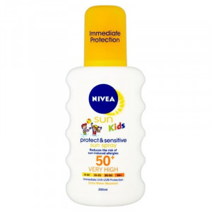 НИВЕЯ САН СПРЕЙ СОЛНЦЕЗАЩ. Д/ДЕТ. SPF-50+ 200МЛ. [NIVEA]