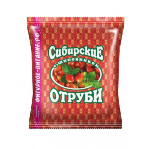 СИБИРСКИЕ ОТРУБИ ПШЕНИЧНЫЕ ШИПОВНИК 200Г. ПОР.
