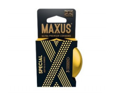 МАКСУС ПРЕЗЕРВАТИВ СПЕШИАЛ ТОЧЕЧНО-РЕБРИСТЫЕ №3 [MAXUS]