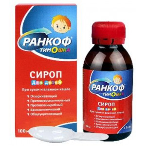 РАНКОФ ТИМОШКА СИРОП 100МЛ. ФЛ. РАНКОФ ТИМОШКА СИРОП 100МЛ. ФЛ.