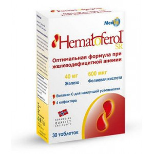 ГЕМАТОФЕРОЛ-СР №30 ТАБ.