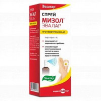 МИЗОЛ ЭВАЛАР 1% 50МЛ. №1 СПРЕЙ П/ГРИБКОВЫЙ /ЭВАЛАР/