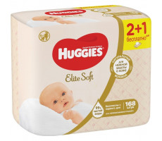 ХАГГИС САЛФЕТКИ ДЕТСКИЕ ЭЛИТ СОФТ №168 [HUGGIES]