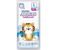 ДЖУНИС ПОДГУЗНИКИ-ТРУСИКИ ПРЕМИУМ СОФТ Р.L 9-14КГ. №44 [JOONIES]
