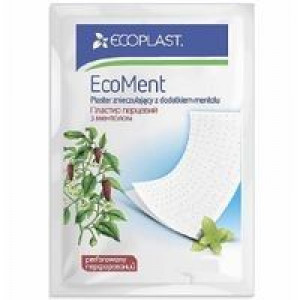 ЭКОПЛАСТ ПЛАСТЫРЬ ПЕРЦОВЫЙ С МЕНТОЛОМ ЭКОМЕНТ 10Х18 [ECOPLAST]