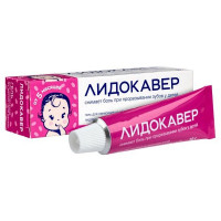 ЛИДОКАВЕР 0,33%+0,1% 10Г. №1 ГЕЛЬ Д/ДЕСЕН Д/ДЕТЕЙ ТУБА