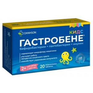 ГАСТРОБЕНЕ КИДС №20 ТАБ.ЖЕВ.