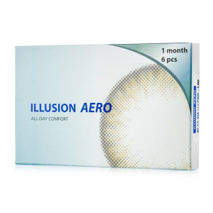 ИЛЛЮЗИОН АЕРО ЛИНЗЫ 8.6 -0,75 №6 [ILLUSION AERO]