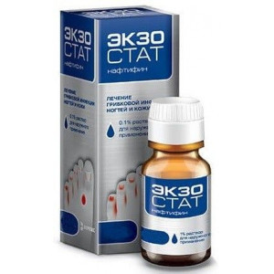ЭКЗОСТАТ 1% 12МЛ. Р-Р Д/НАРУЖ.ПРИМ. ФЛ./КАП. ЭКЗОСТАТ 1% 12МЛ. Р-Р Д/НАРУЖ.ПРИМ. ФЛ./КАП.