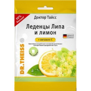 Д.ТАЙСС ЛЕДЕНЦЫ ЛИПА+ЛИМОН+ВИТ.С 75Г.