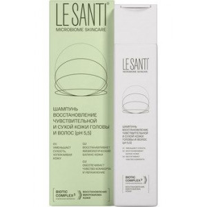 ЛЕ САНТИ ШАМПУНЬ ВОССТАН. Д/СУХ.ЧУВСТВ. КОЖИ ГОЛОВЫ 200МЛ. [LE SANTI]