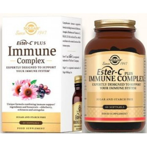 СОЛГАР ЭСТЕР-С ПЛЮС ИММУНО-КОМПЛЕКС 2Г. №60 КАПС. [SOLGAR]