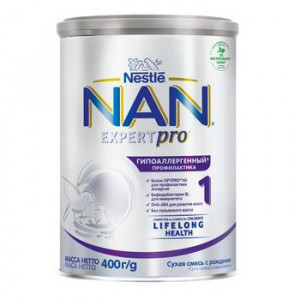 НАН ЭКСПЕРТ ПРО СМЕСЬ КИСЛОМОЛ. 400Г. 0+МЕС. [NAN]