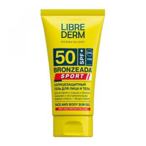 ЛИБРИДЕРМ БРОНЗИАДА ГЕЛЬ СОЛНЦЕЗАЩ. Д/ЛИЦА И ТЕЛА СПОРТ SPF50 150МЛ. [LIBREDERM]