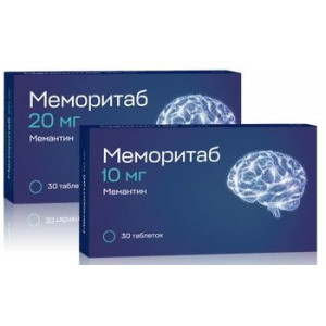 МЕМОРИТАБ 10МГ. №90 ТАБ.ДИСПЕРГ.