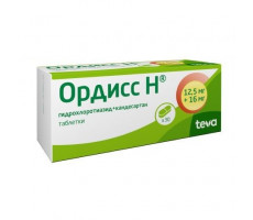 ОРДИСС Н 12,5МГ.+16МГ. №60 ТАБ.